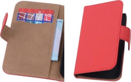 Rood Samsung Galaxy Core i8260 Book/Wallet Case/Cover