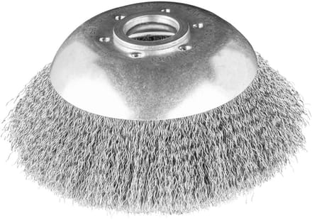 Graphite - Zachte Draadborstel - 150 x 25,4 mm - Golvende draden
