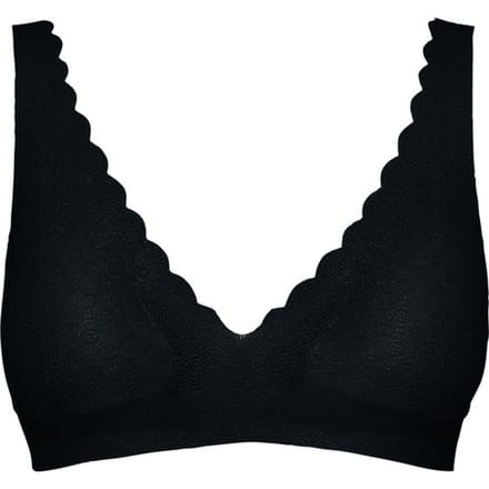 Sloggi  - Maat L - ZERO Feel Lace Bralette - Zwart