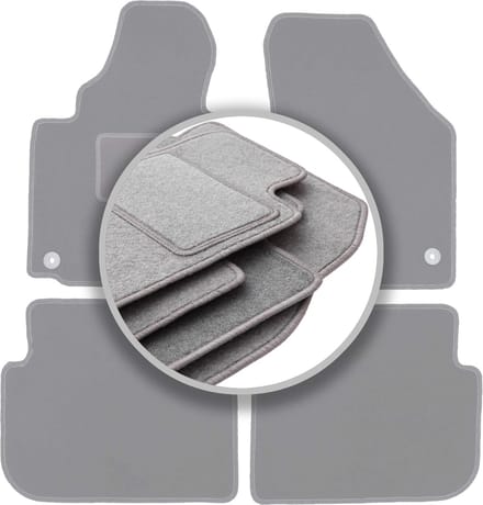 Grijze automatten voor: Volkswagen Touran I minivan (2004-2010)