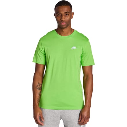 Nike T-shirt Heren Club Tee Groen - Maat M