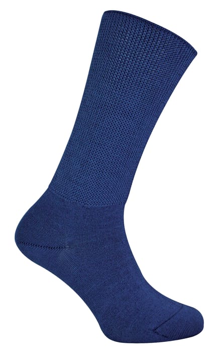 Dr.Socks - Extra brede bamboe oedeemsokken - Marine