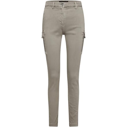 Replay Dames Slim Cargo Jeans (Beige)