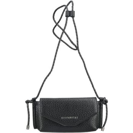 Hispanitas Zwarte crossbodytas met gravure