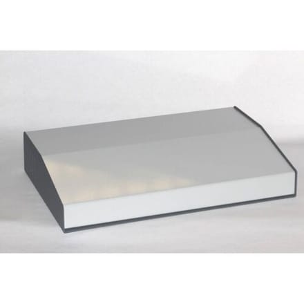 Hammond Electronics 500-0950 Consolebehuizing (l x b x h) 204 x 299 x 58 mm Aluminium Grijs 1 stuk(s)