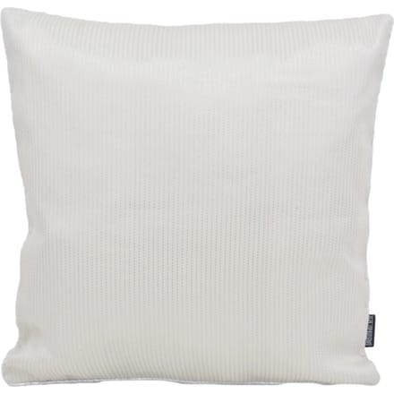 Gek op kussens! Sierkussen nura white / silver | 45 x 45 cm | polyester