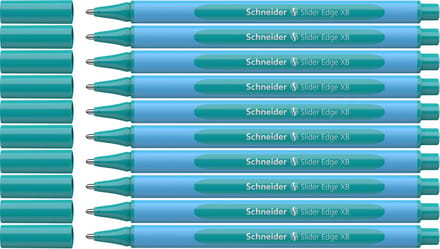 Schneider balpen - Slider Edge pastel - XB - pastel ocean - 10 stuks - S-152234-10