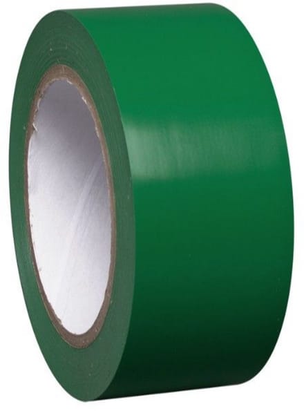 Proline vloermarkering tape vinyl - 33 meter x 75 mm - groen