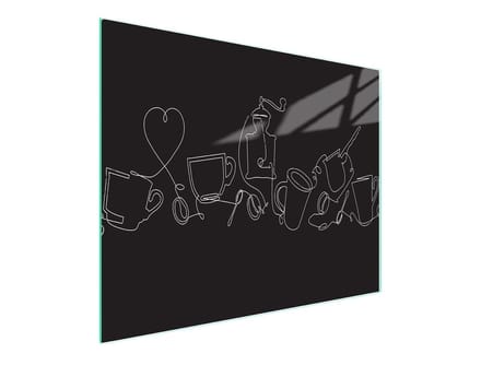 TMK ArtDeko - Snijplank - 52x30 cm - Gehard Glas - UV-Print