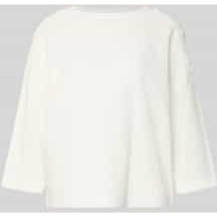loose fit 3/4-shirt van katoenmix met modal-aandeel