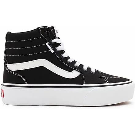 VANS WM Filmore Hi Platform (Canvas) Black - White - Sneakers - Unisex