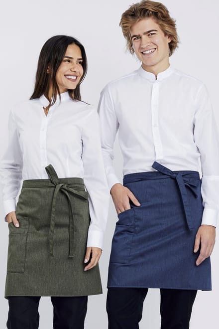 CG Workwear Bistro Apron Vernazza CGW1272 - Grey Melange - 50 x 78 cm