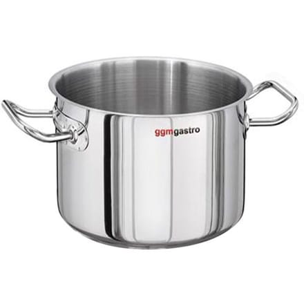 GGM Gastro Fleischtopf - Edelstahl - 35 Liter - Ø 450mm - Höhe:220mm - Induktionsgeeignet