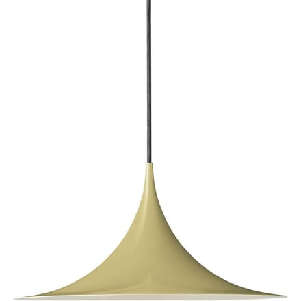 Gubi Hanglamp Semi, Ø 30 cm, venkelzaad-crème glanzend
