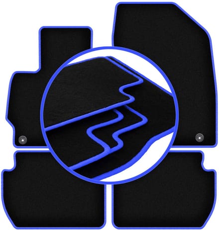 CARLUX-BLUE automatten voor: Peugeot 4007 crossover (2007-2012)