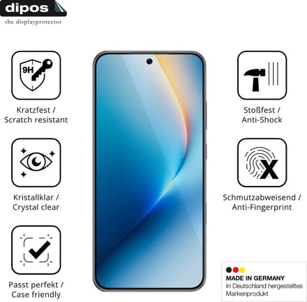 dipos – 2x Pantserfolie geschikt voor Honor Win | 9H Screenprotector