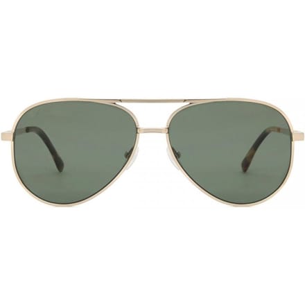 Lacoste L233SP 714 goudgroen gepolariseerde zonnebril