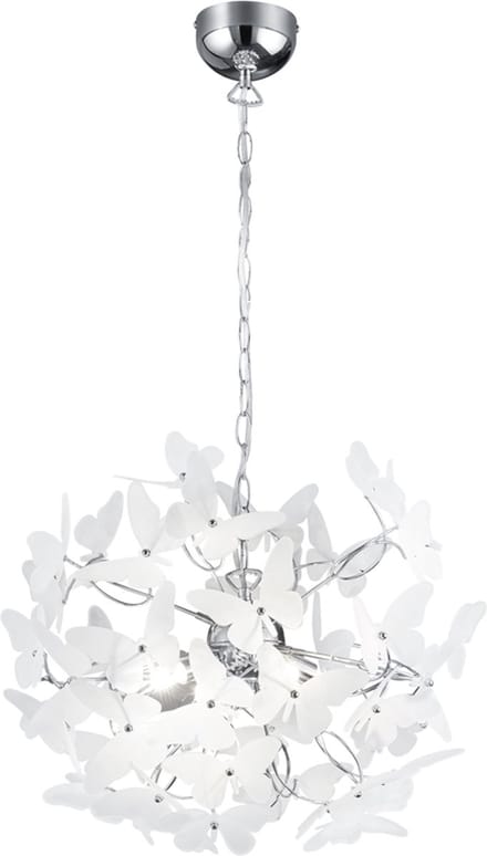 REALITY BUTTERFLY - Hanglamp - Chroom - excl. 4x G9 28W