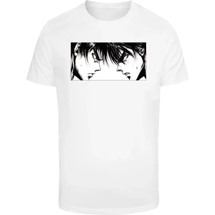 Mister Tee - A Steady Stare Heren Tshirt - M - Wit