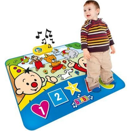 Bumba speelkleed - interactieve speelmat 90 x 70 cm - 6 dierengeluiden