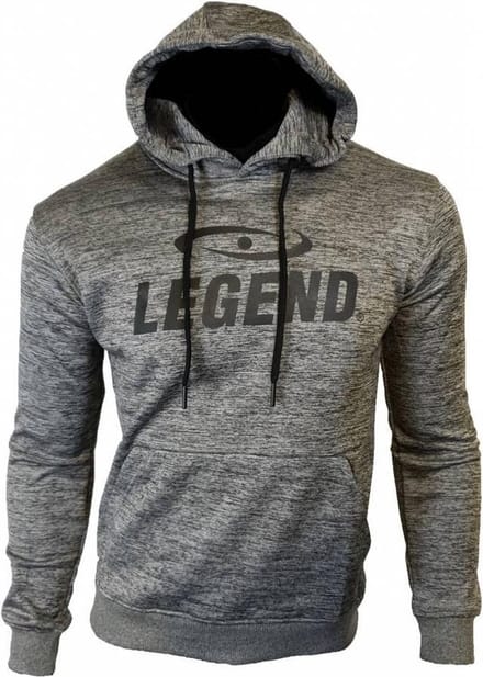 Legend Sports Logo Hoodie Grijs Maat M