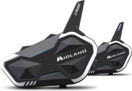 Midland BT Rush Twin Pack Bluetooth Headset