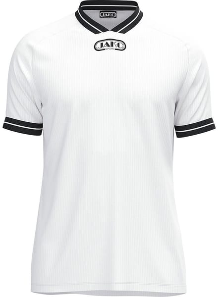 Jako Retro Shirt Korte Mouw Heren - Wit | Maat: S