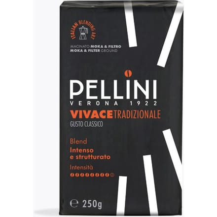 Pellini Tradizionale gemalen 250g