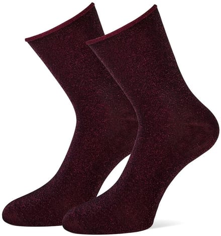 MarcMarcs - 4-Pack - Damessokken - Katoenmix Zachte - Dames - rood - 35-38 - 81997