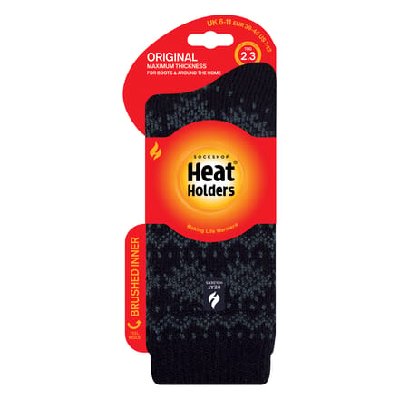 Jacquard thermische sokken voor heren voor de winter