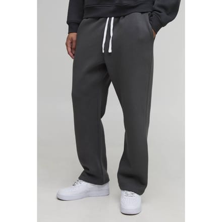 Basic oversized drop-crotch jogger | Charcoal | Size Small