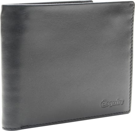 Esquire Portemonnee New Silk Wallet Black Zwart