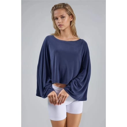 Losse Fit Bootneck Blouse