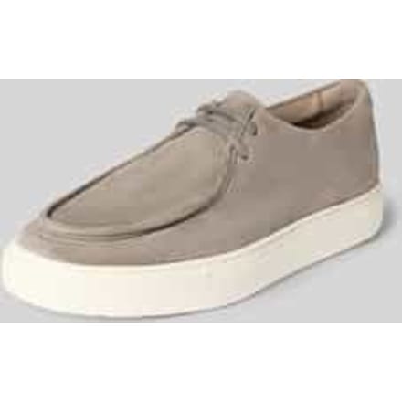 Veterschoenen van leer model 'METRO'