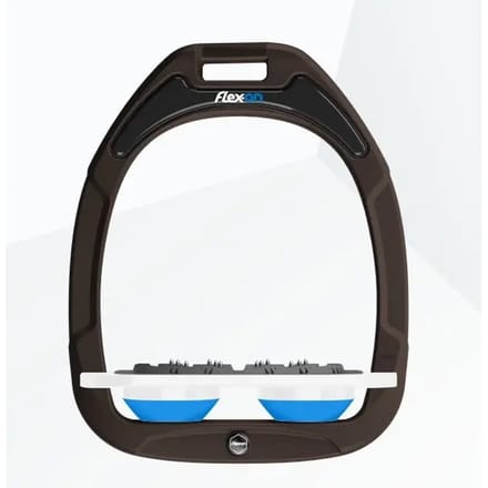 Ultra Grip Platte Beugels Bruin/Wit/Blauw Flex-On Green Composite