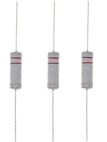 10 Stuks 5W 0.22 Ohm 5% Metaaloxide Film Weerstanden