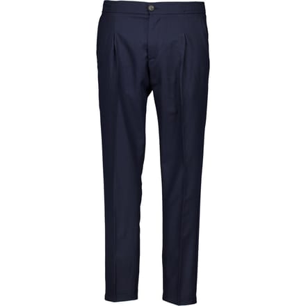 Duquezzi Wool Blend Trousers Pantalons Donkerblauw Dqa30026007