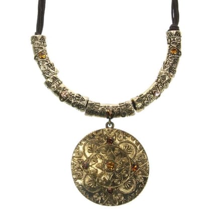 Behave - Ketting - Design met Steentjes - 37 cm + Verlengketting