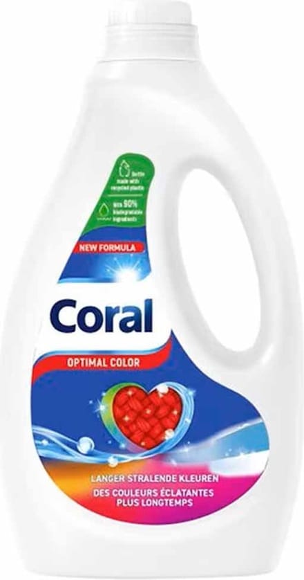Coral Vloeibaar Wasmiddel Optimal Color - 1.17 l (26 wasbeurten)