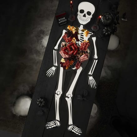 Ginger Ray - Ginger Ray - Hapjes bord skelet (1,5 meter) - Halloween - Halloween Decoratie - Halloween Versiering