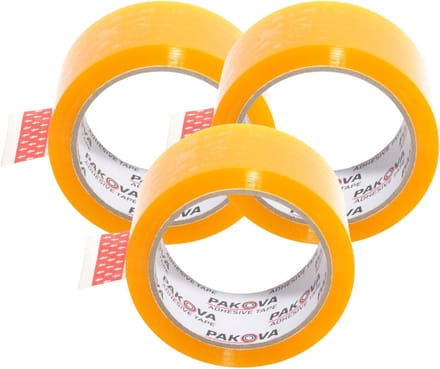 Pakova Pro Serie - Verpakkingstape - 48/66y - Honey - Sterk