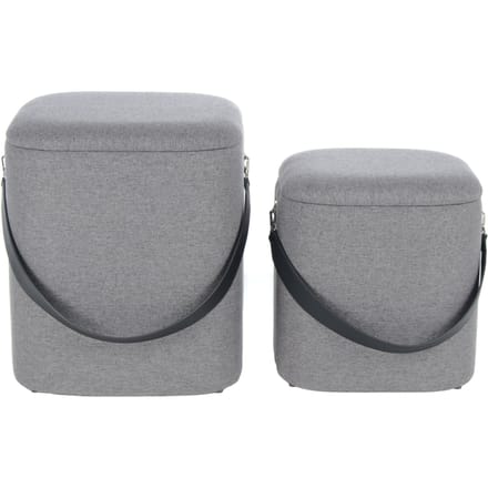 Set van 2 poefs Arabella | Hearthome & Living