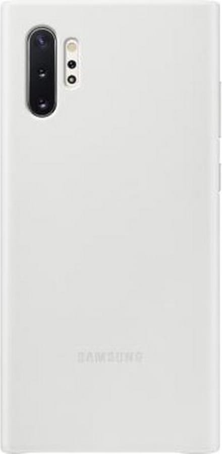 Samsung - Leather Cover - Galaxy Note 10+ - White