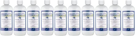 Handzeep Crème Eucalyptus 1 liter - set van 10 stuks - Voordeelverpakking