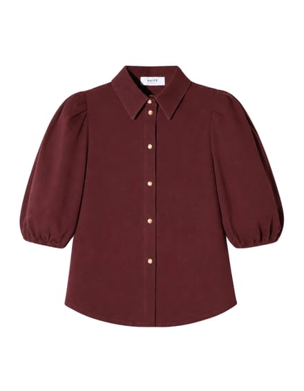 Janice Lars Blouses Bordeaux Lars