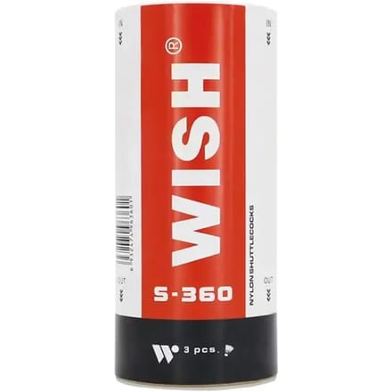 Wish S-360 Serie - Nylon Badmintonshuttle - Synthetisch - EVA Basis