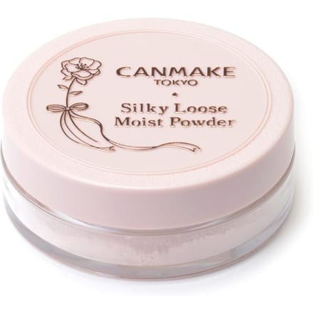 Canmake - Silky Loose Moist Powder SPF 23 PA++ P01 Luster Pink