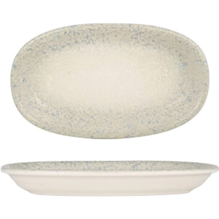 By Bone Serveerschaal - Natura Ocean - Porselein - 19x11 cm - set van 2