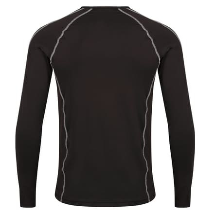 Regatta Heren Pro Base Layer Top met lange mouwen (Zwart)