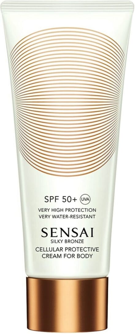 Lichaamscrème Sensai Silky Bronze Spf 50+ (150 ml)